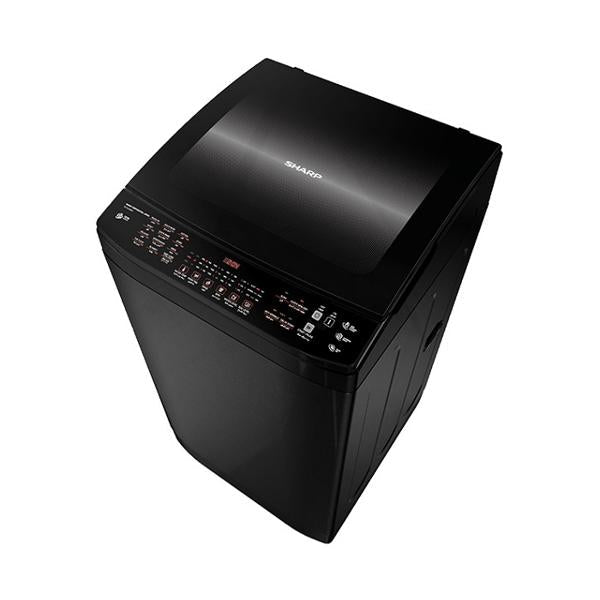 Sharp Washing Machine Top Loading 13 Kg Inverter Black ES-TD13GBKP. Sharp Washing Machine Top Loading 13 Kg Inverter Black ES-TD13GBKP.
